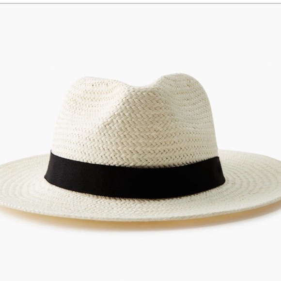 New Aritzia Azure Skies Sun straw Hat size S/M with tags white ⭐️⭐️⭐️⭐️ - Picture 9 of 14